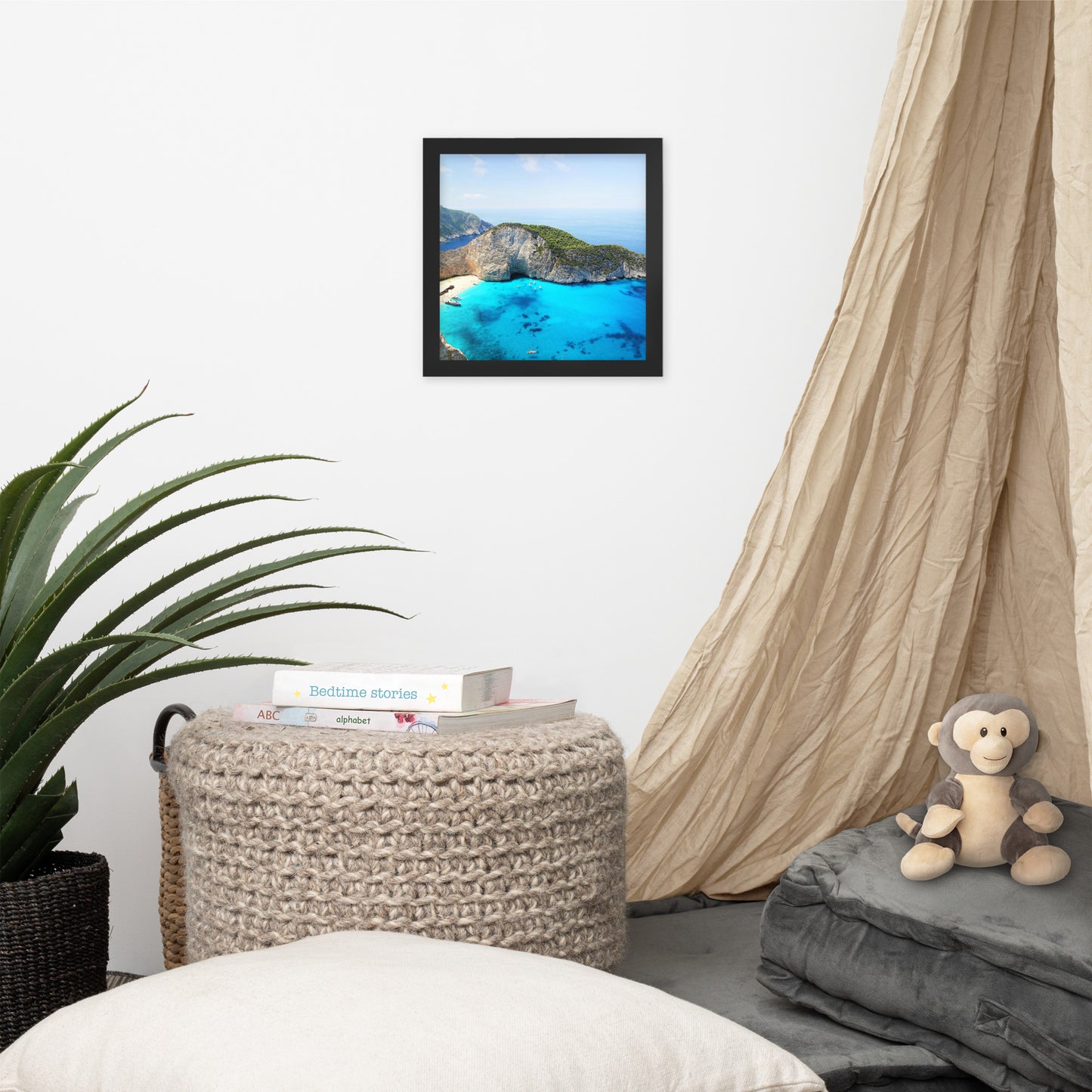 Zakynthos framed photo paper poster