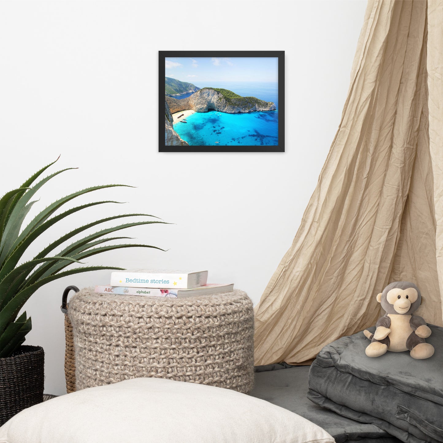 Zakynthos framed photo paper poster