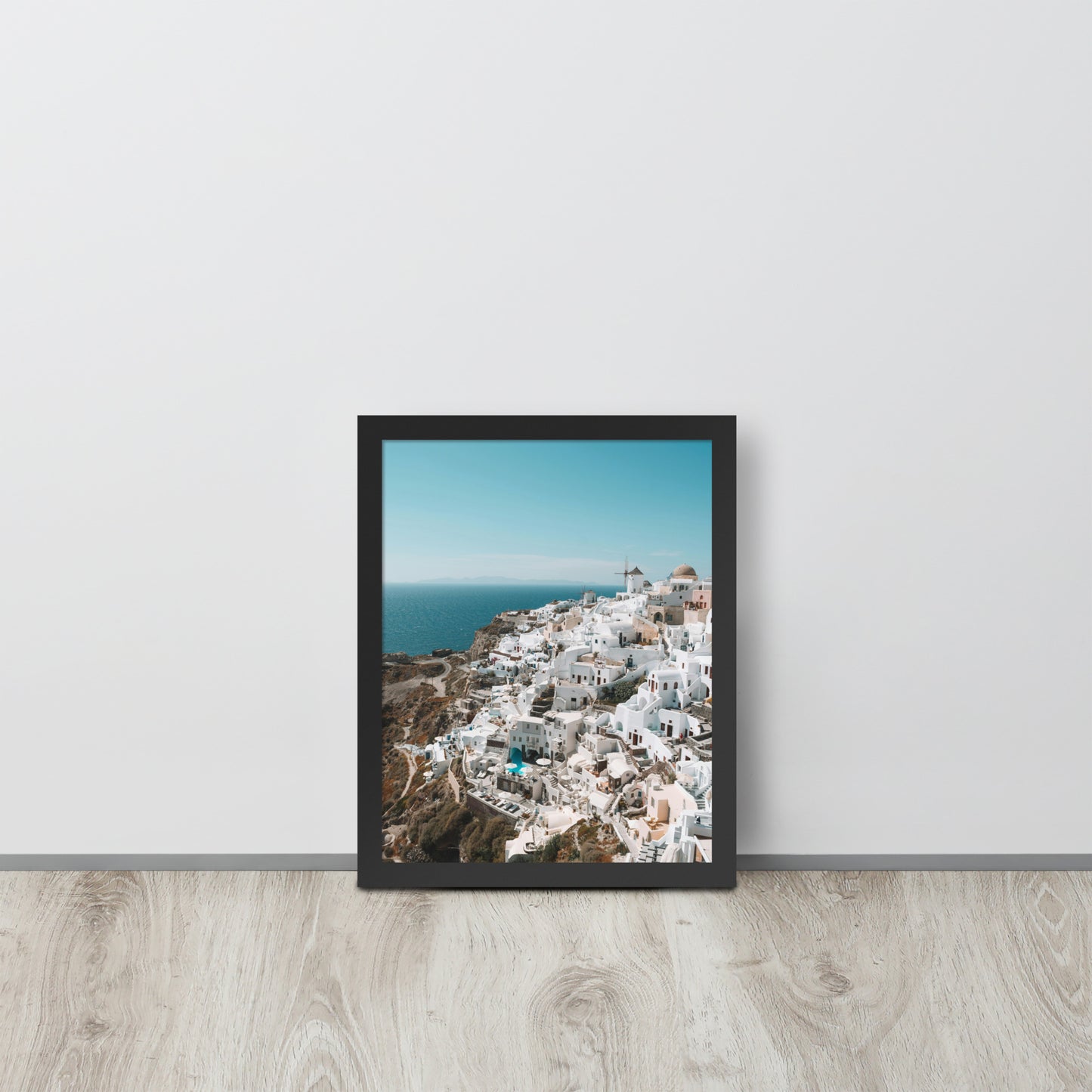 Acropolis framed photo paper poster