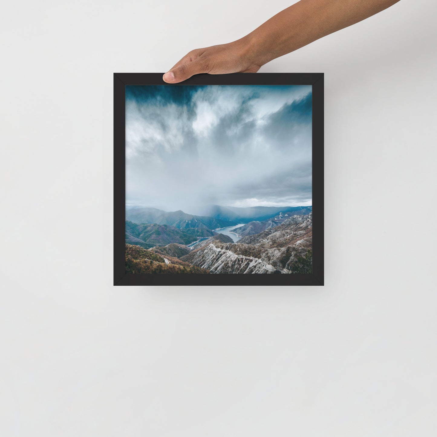 Kozjak framed photo paper poster