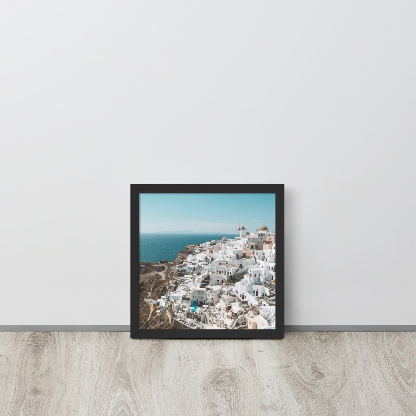 Acropolis framed photo paper poster