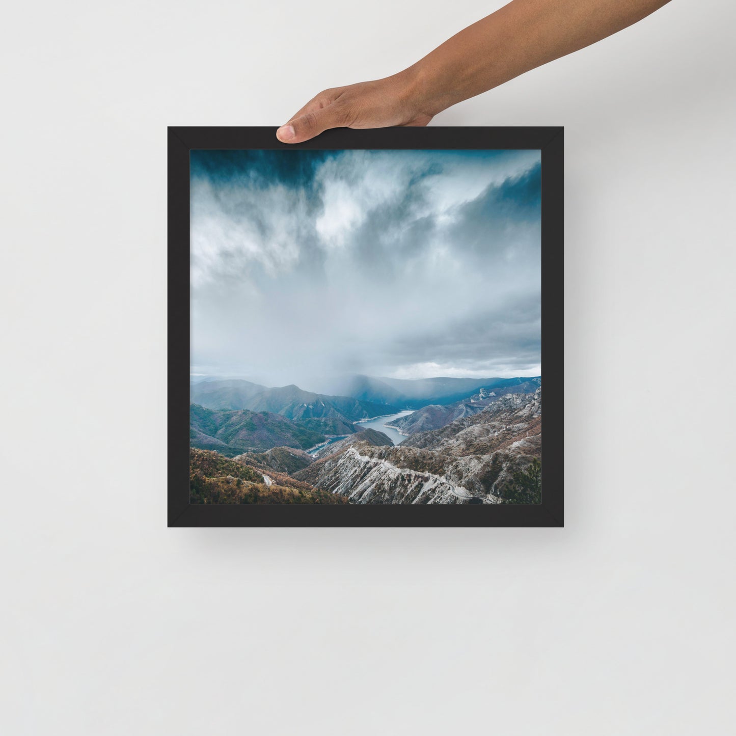 Kozjak framed photo paper poster