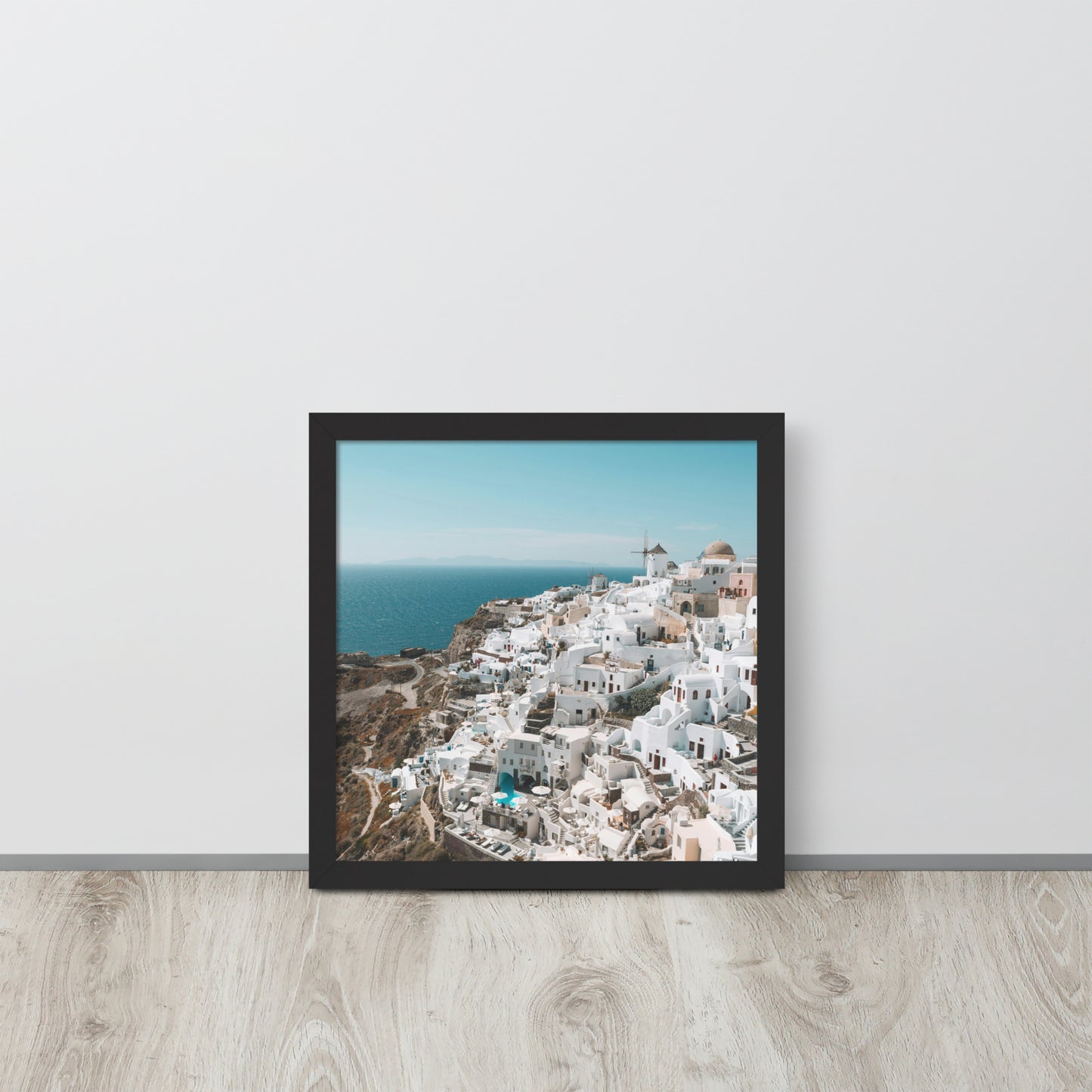 Acropolis framed photo paper poster