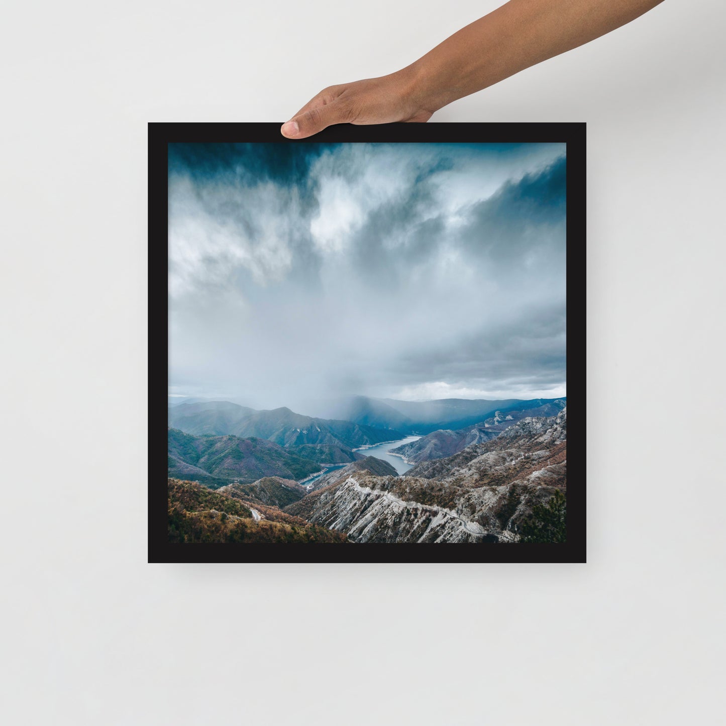 Kozjak framed photo paper poster