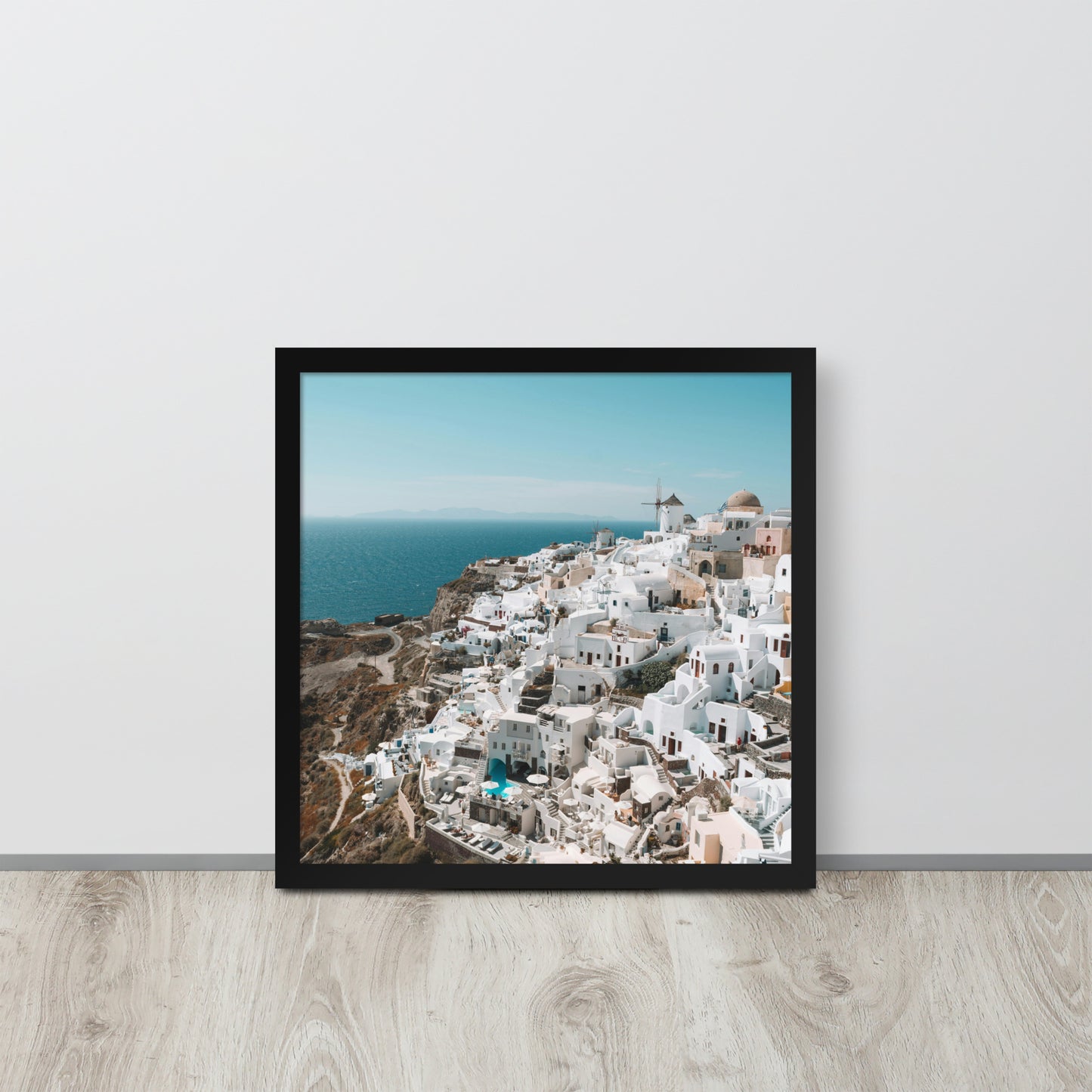 Acropolis framed photo paper poster