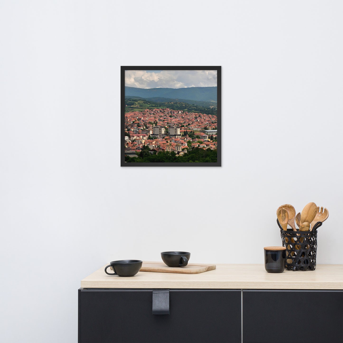 Delcevo framed photo paper poster