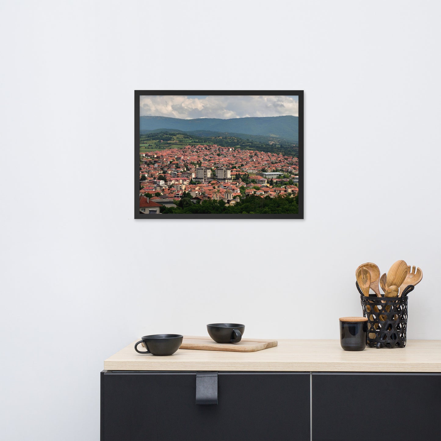 Delcevo framed photo paper poster