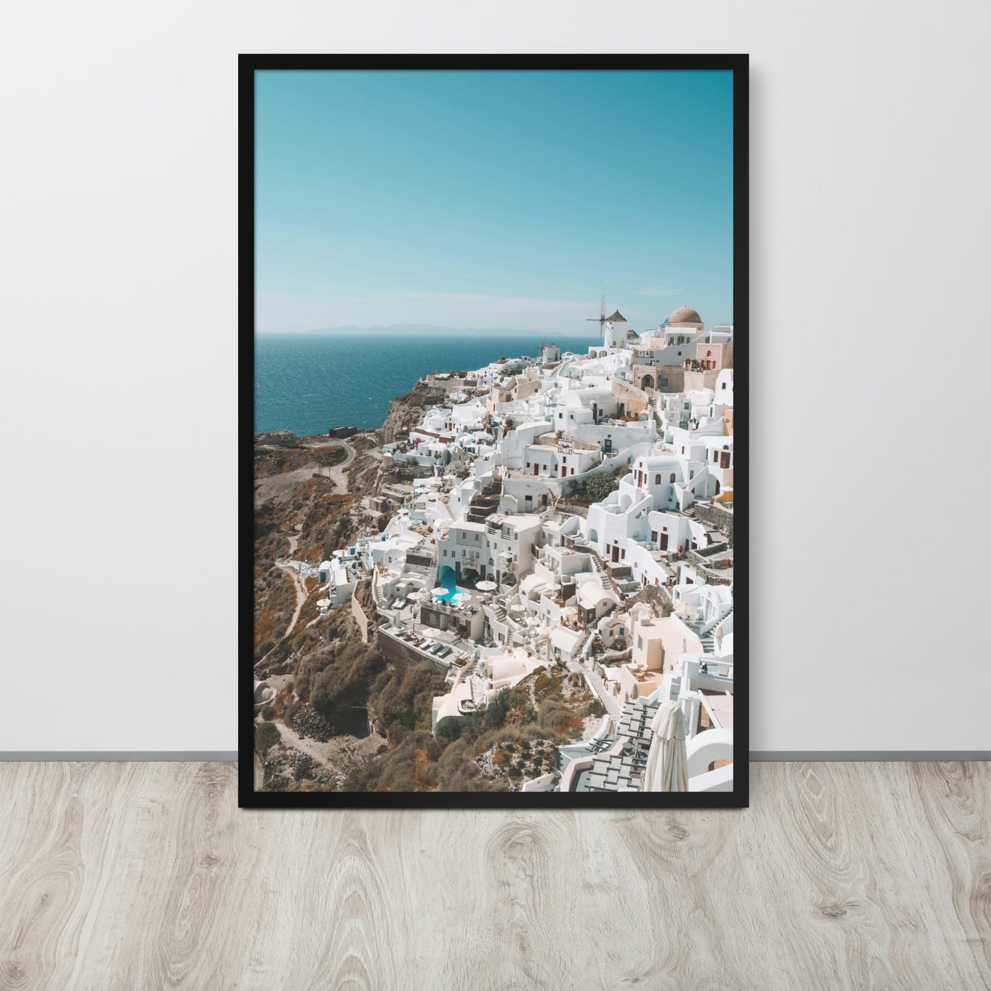 Acropolis framed photo paper poster