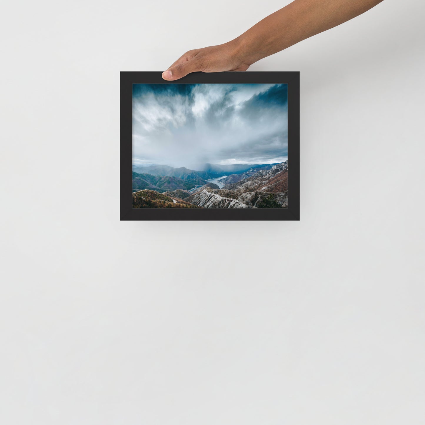 Kozjak framed photo paper poster