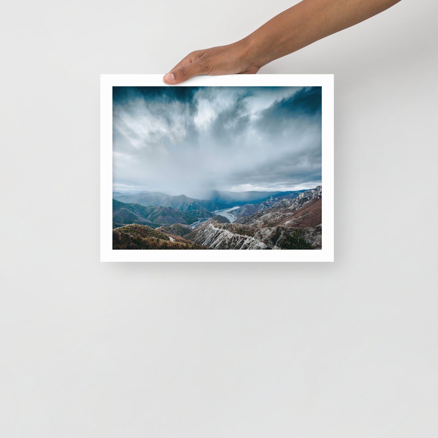 Kozjak framed photo paper poster