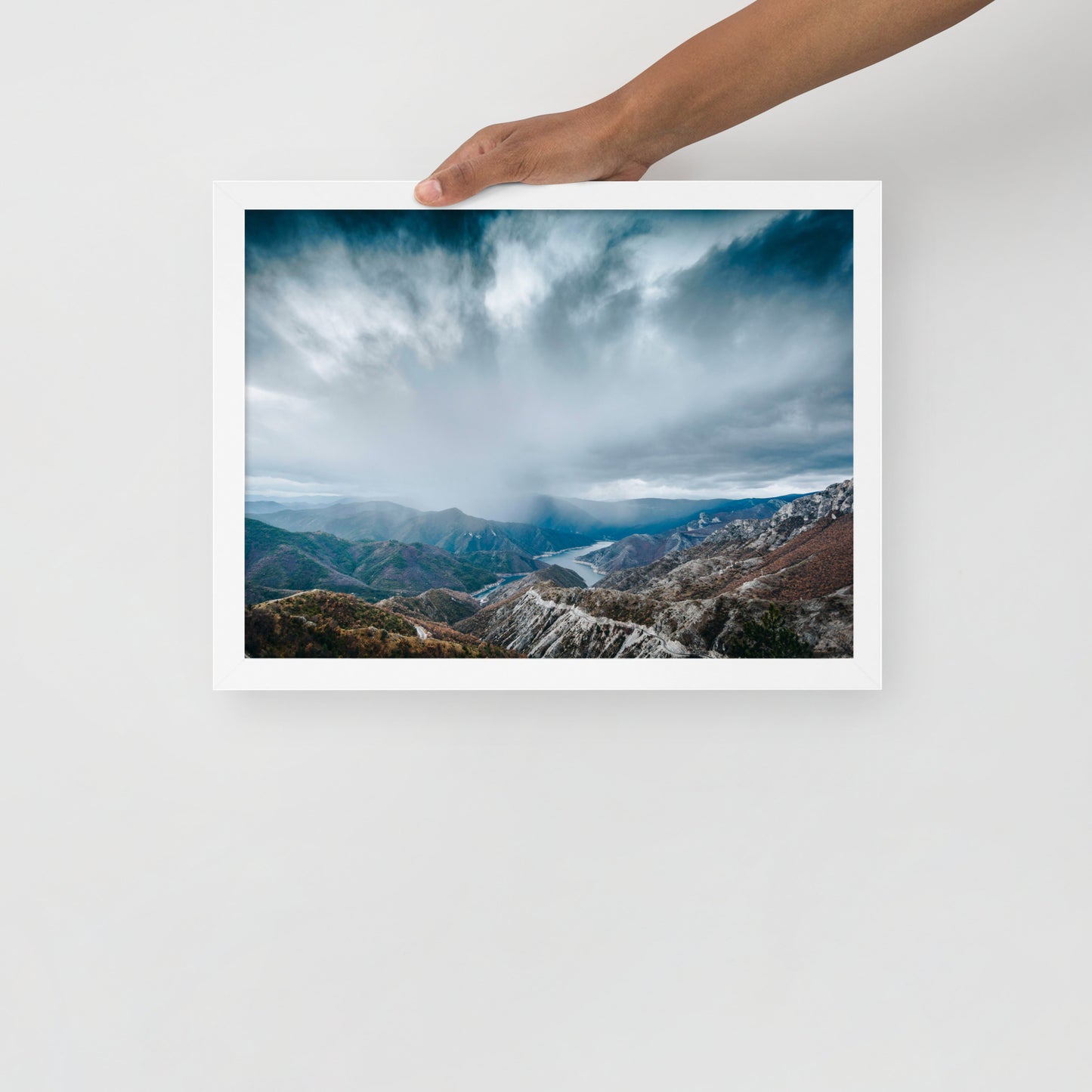 Kozjak framed photo paper poster