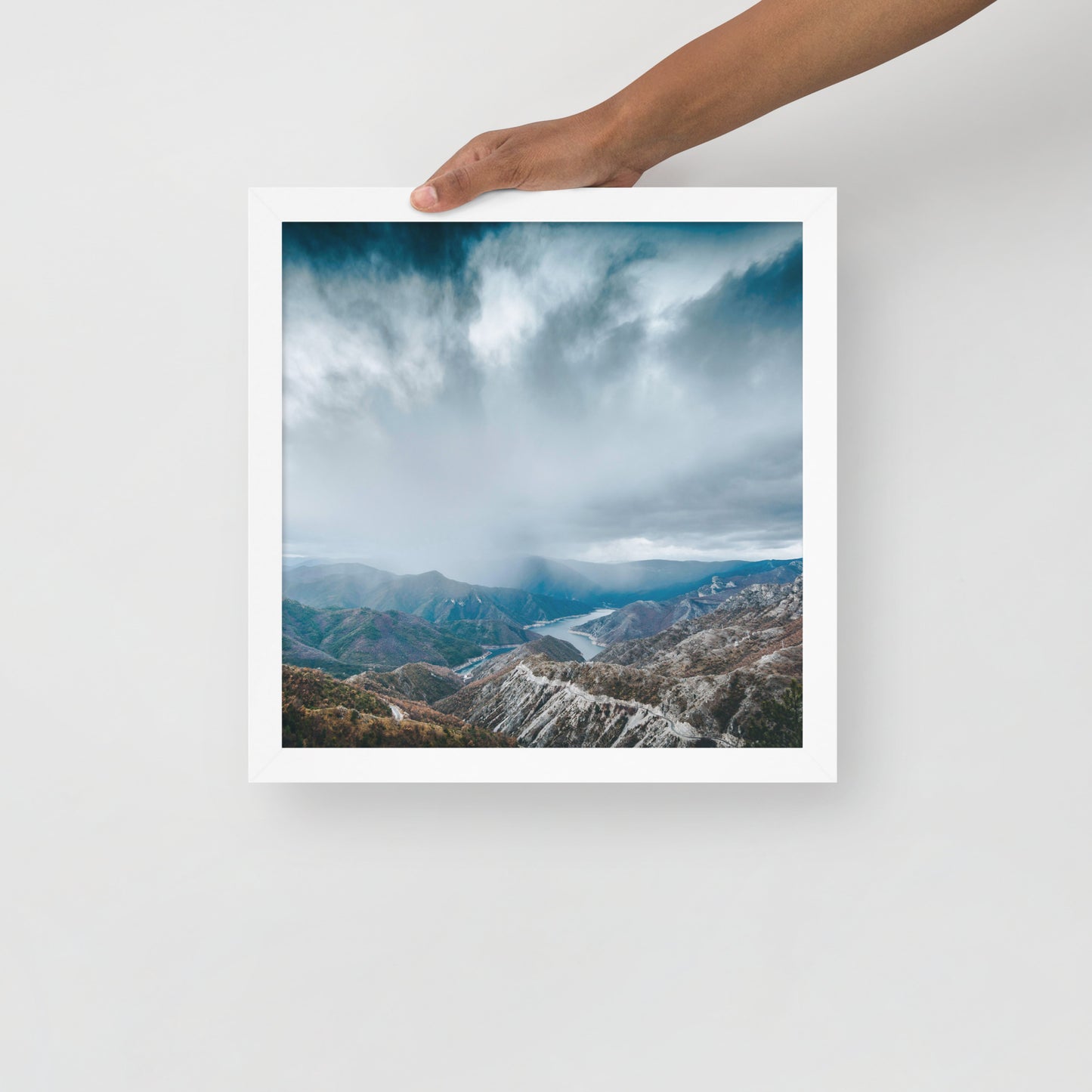 Kozjak framed photo paper poster