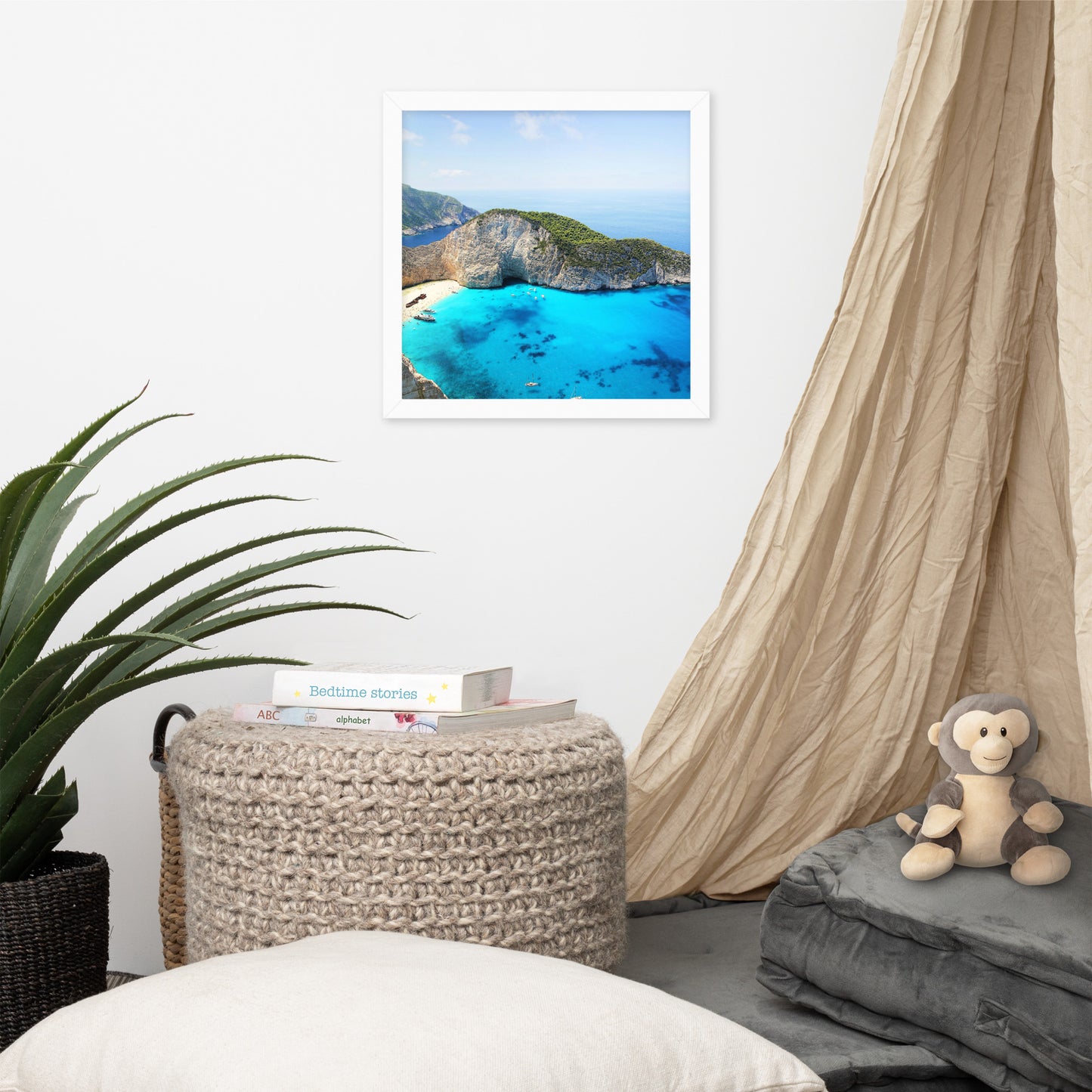 Zakynthos framed photo paper poster