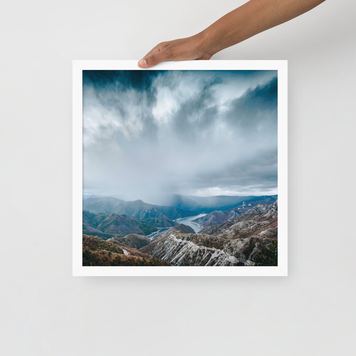 Kozjak framed photo paper poster