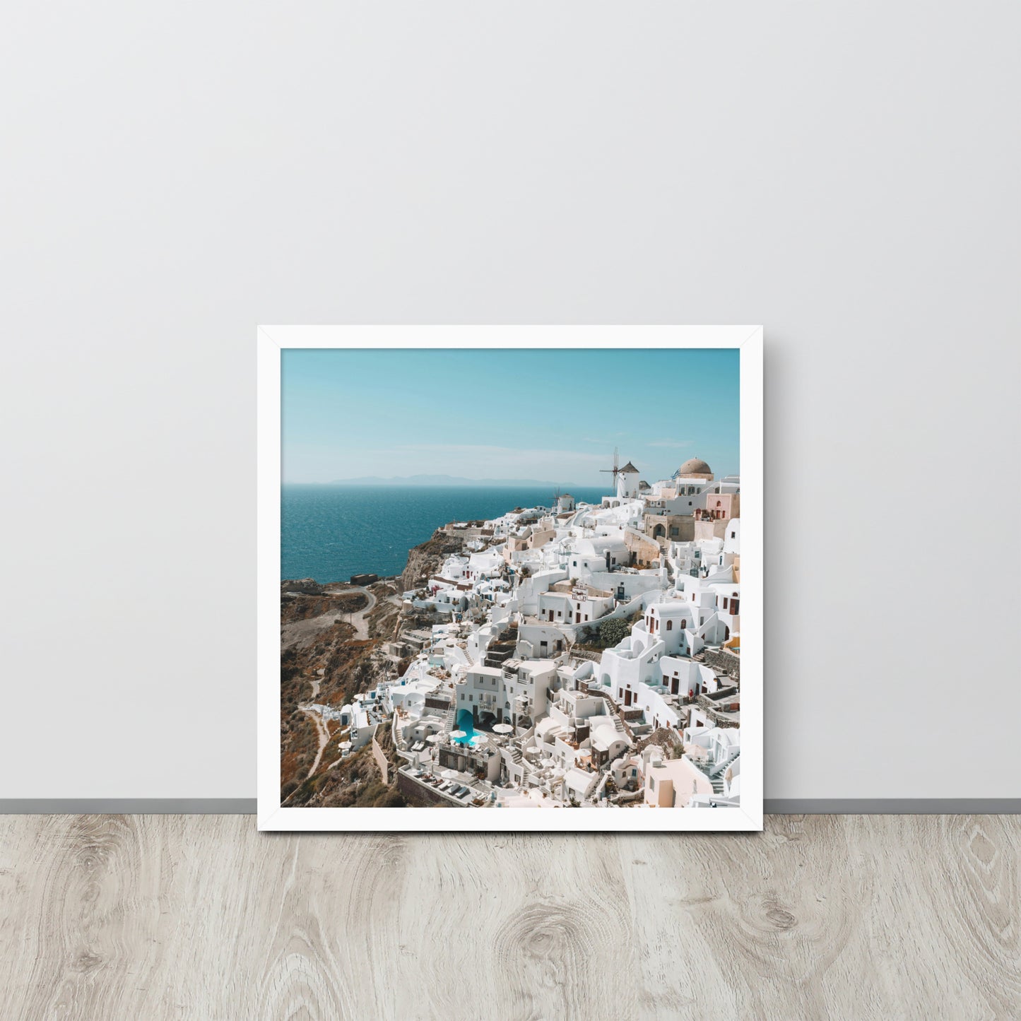 Acropolis framed photo paper poster