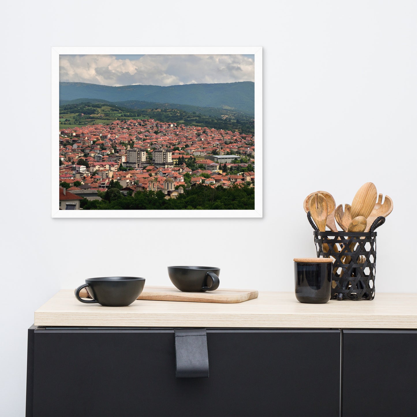 Delcevo framed photo paper poster