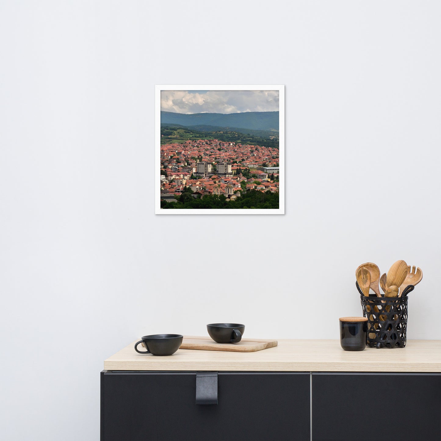 Delcevo framed photo paper poster