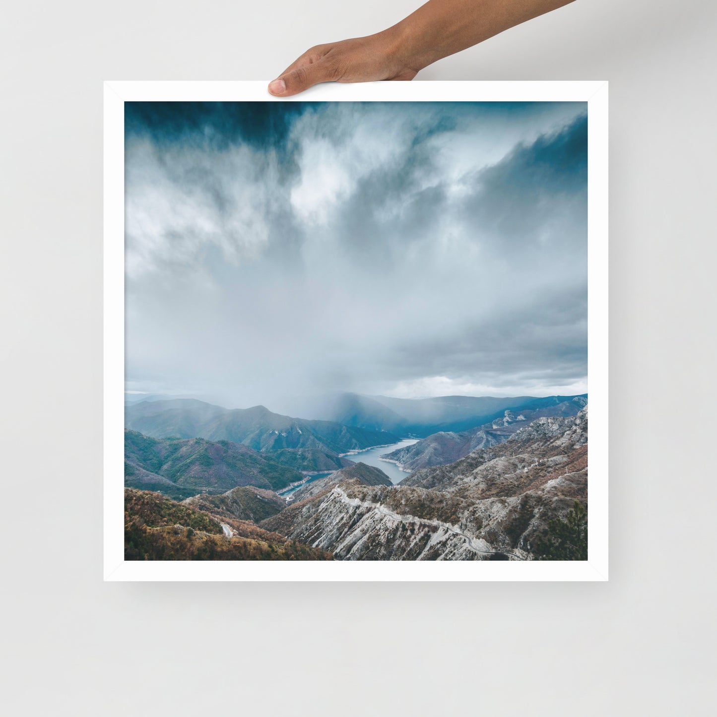 Kozjak framed photo paper poster