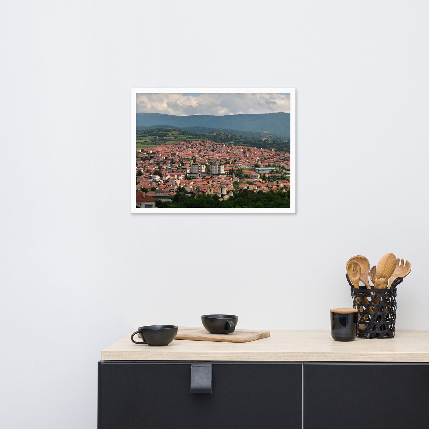 Delcevo framed photo paper poster