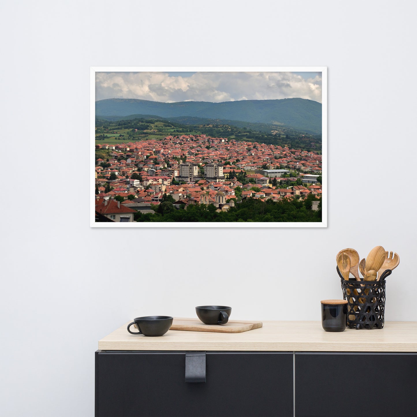 Delcevo framed photo paper poster