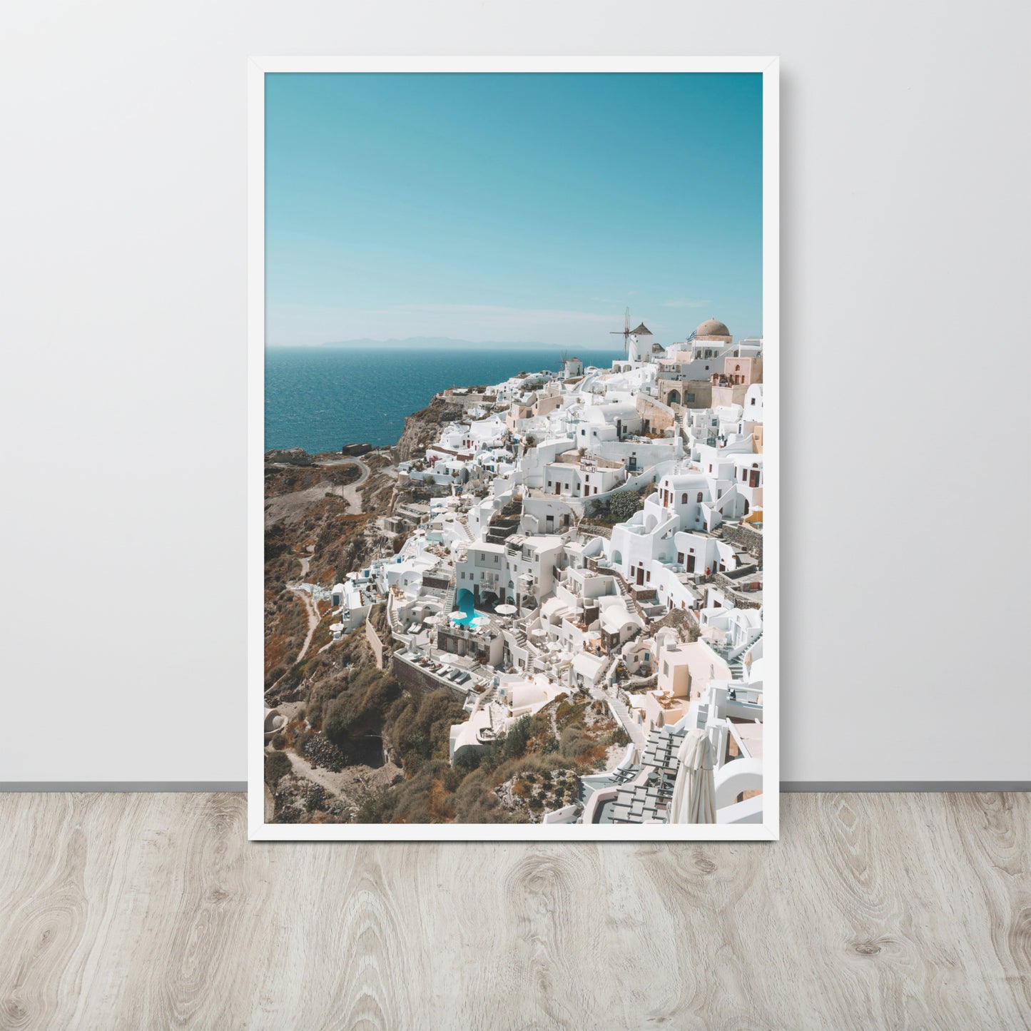 Acropolis framed photo paper poster