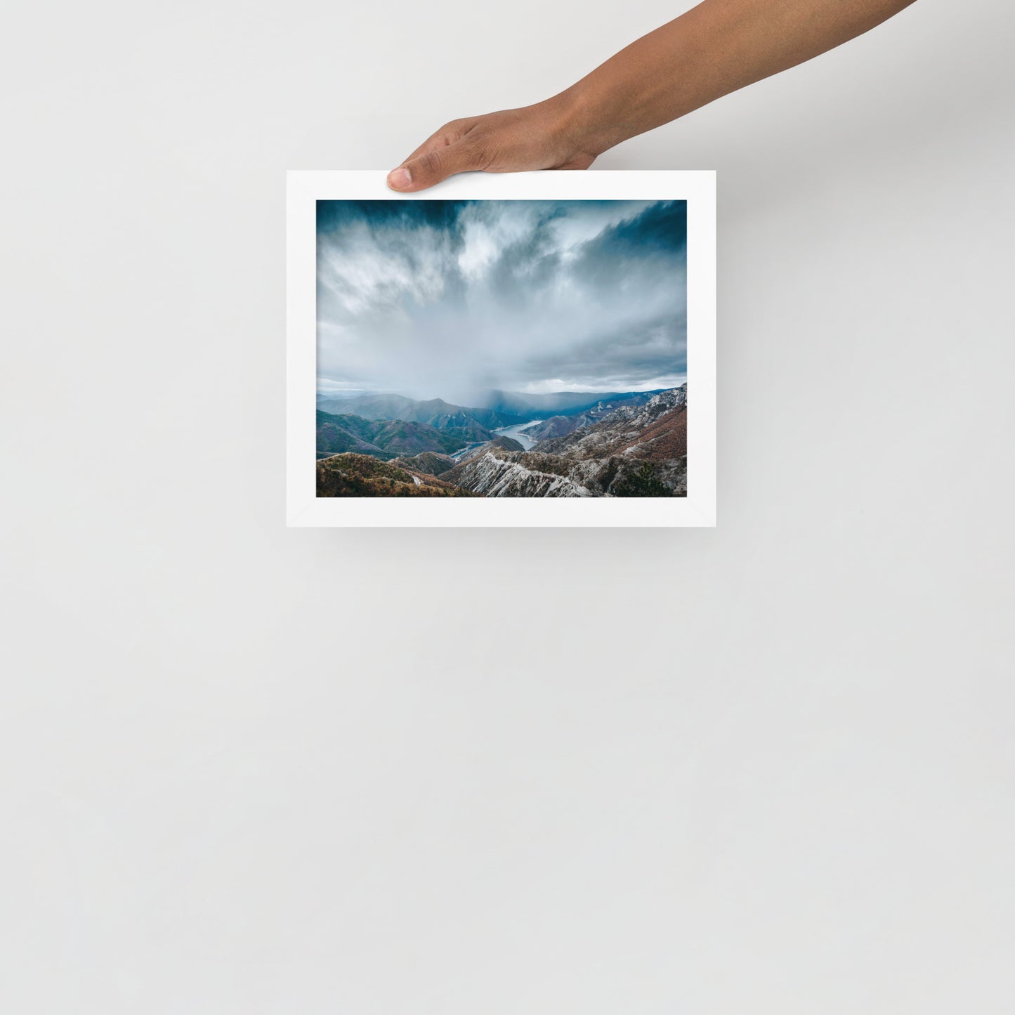 Kozjak framed photo paper poster