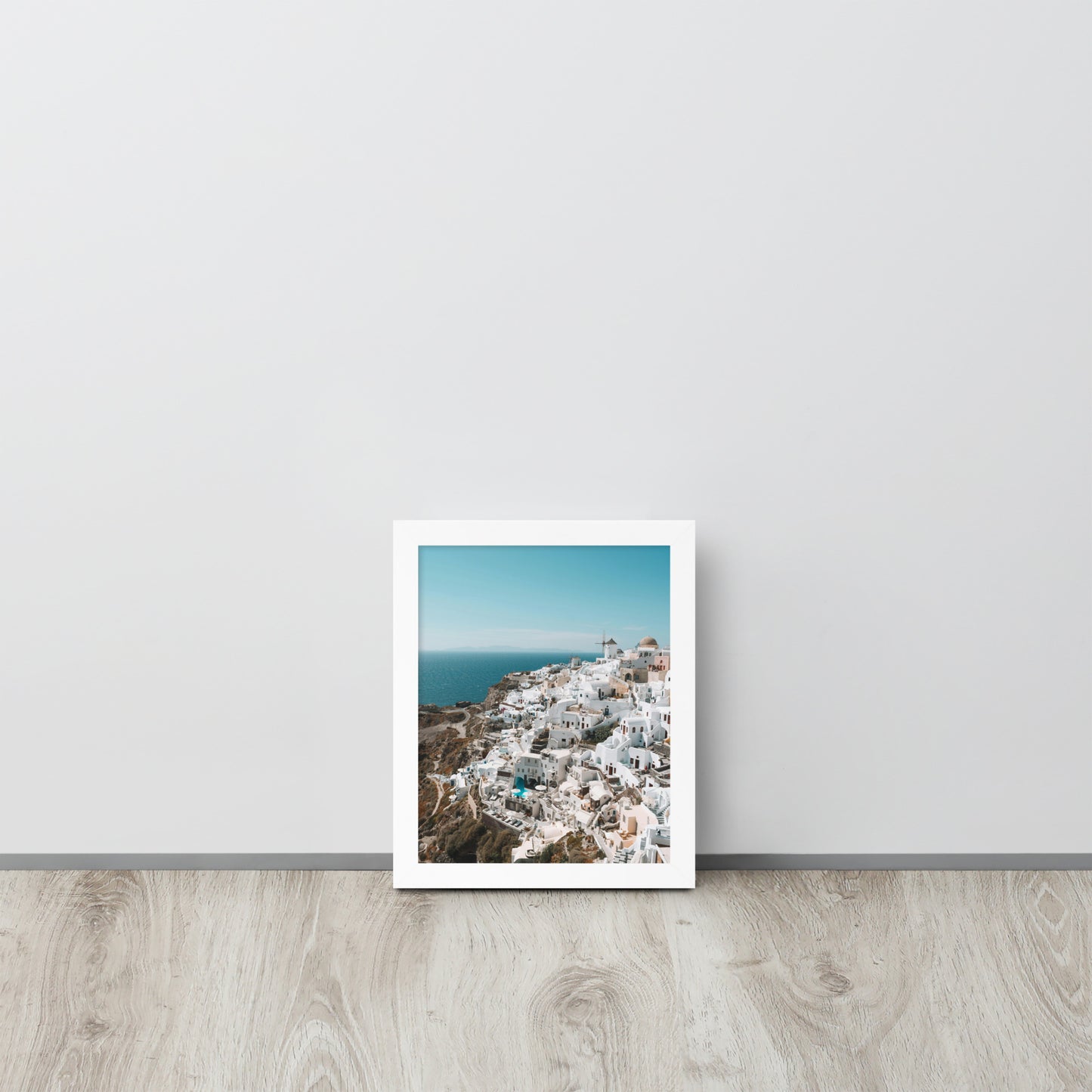 Acropolis framed photo paper poster